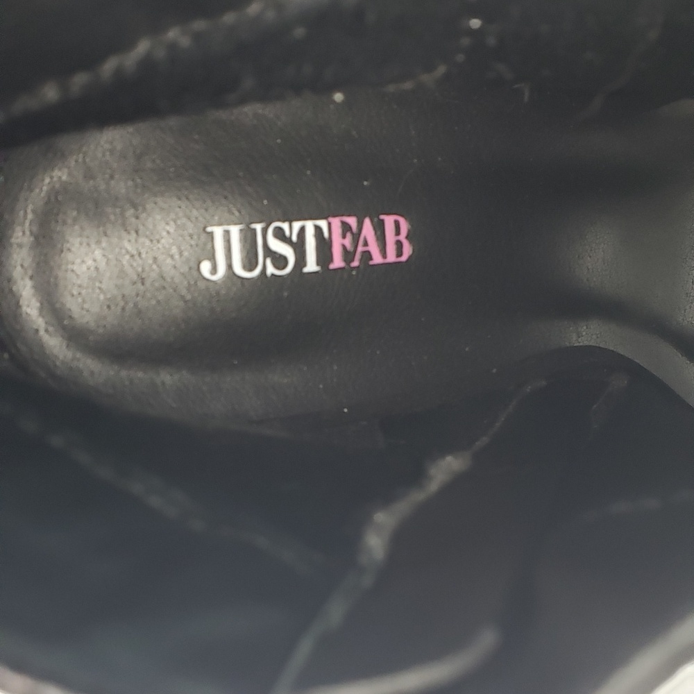 NWOT🔥JUSTFAB Thania Peep Toe Boots Size 9 - Picture 7 of 8